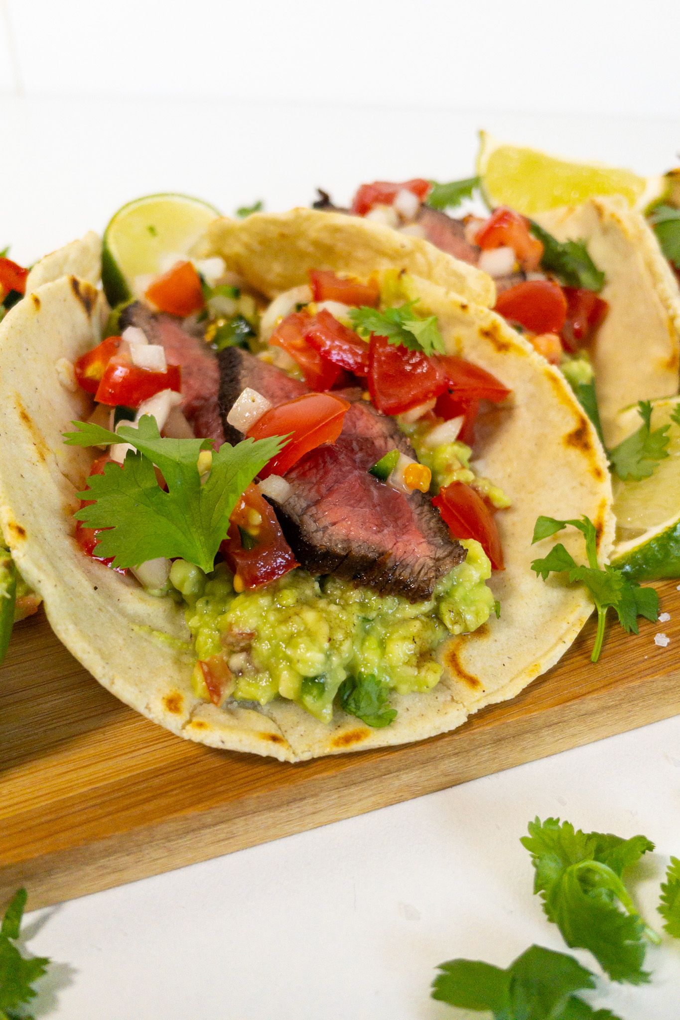 Taco's met Carne Asada