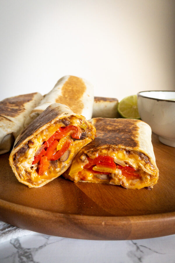 Jackfruit Burrito met Chipotle Mexicankitchen