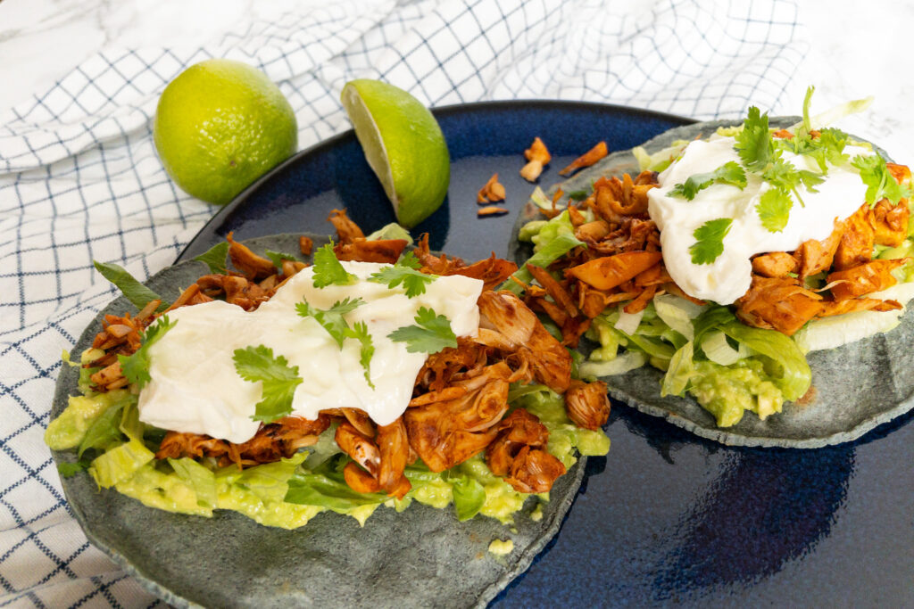 Vegan tacos met Jackfruit